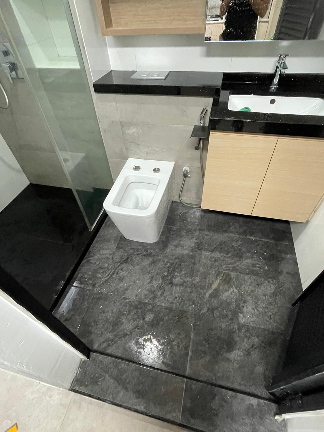 Wet area deep clean