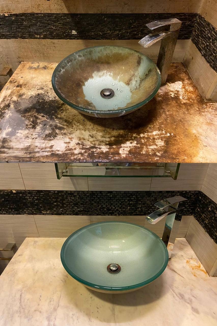 Exhaust fan descaling