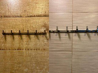 Leather sofa conditioning